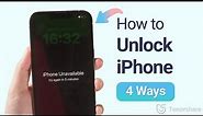 How to Unlock iPhone - Unlock iPhone Passcode / Unlock iPhone Activation Lock (Full Guide)