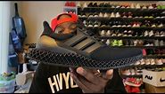 Adidas Ultra 4D “Triple Black” Giving FutureCraft Vibes (Review)