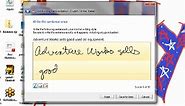 How to Fine Tune Handwriting Recognition on Windows 7 Tablet PCs