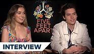 Cole Sprouse, Haley Lu Richardson and Justin Baldoni talk about the impact of Five Feet Apart