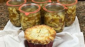 Water Bath Canning: Apple Pie Filling