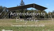 Easy Tarp Camping Set-Up | Easiest Ever tarpaulin kit