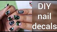 How to Make Nail Decals : DIY