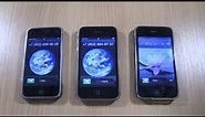 iPhone 2G vs 3G vs 3Gs Incoming Calls