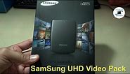 SAMSUNG UHD Video Pack : Unboxing - What's inside the UHD Video Pack