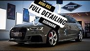 AUDI RS3 - Full Detailing Video - Nardo Gray
