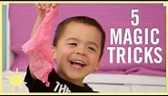 PLAY | 5 Magic Tricks Kids Can DO!