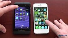 iPhone 5 vs. BlackBerry Z10 | Pocketnow