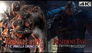 Resident Evil - Nemesis battles in The Umbrella Chronicles \ Operation Raccoon City [4k]