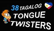 38 TAGALOG TONGUE TWISTERS LIST | Filipino Tongue Twisters | Talk To Me In Tagalog