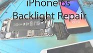 Apple iPhone 6s backlight repair by replacing coil and diode