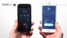 iPhone SE 2016 (1st Generation) - Dual SIM Adapter - MAGICSIM ELITE- NO CUT
