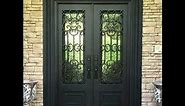 GID Wrought Iron Entry Doors Classic Desgins