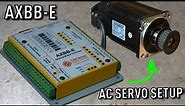 AXBB-E Ethernet CNC Controller #2 AC Servo Setup