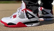 AIR JORDAN 4 RETRO 'FIRE RED' (2020) | Detailed Review + On Foot