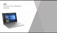 HP Pavilion 14-ce0505sa 14" Intel Core Laptop - 256 GB, Silver | Product Overview | Currys PC World