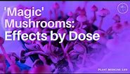 Psychedelic Mushroom Doses Explained
