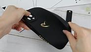 for iPhone 11/12/13 Pro Max Plating Love Heart Phone Case