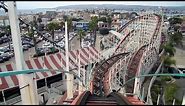 Giant Dipper front seat on-ride HD POV Belmont Park