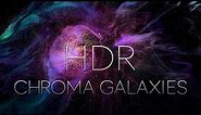 CHROMA GALAXIES HDR // EXPERIMENTAL MACRO SHORT FILM // SHOT IN 8K