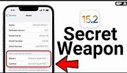 iOS 15.2 Secret Weapon Feature!