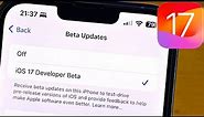 iOS 17 Developer Beta now FREE for EVERYONE! (How To Enroll)