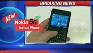 New Nokia Feature Phone With 5g🎯Wifi, Hotspot,WhatsApp,YouTube,Support🎯Nokia Asha 210 5g