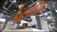 KUKA Laser Cutting Gantry programmed with Robotmaster