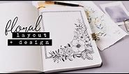 How to Layout and Design Floral Illustrations | Drawing Flowers