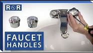 Handles: Repair and Replace (2 Handle Bathroom Faucet)