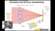 Optics Tutorial - 2 - Lens and focusing basics