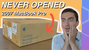Unboxing a SEALED 17 inch MacBook Pro 13 years later!