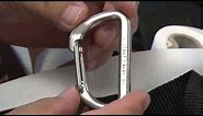 Spring Clip Stainless Steel - Carabiner Clip 3"