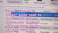 A guide on how to Download books (for free) into your kindle! Pause, and follow every step, and you’ll have all the books you want. Of course, try your best to support Authors by purchasing their books. I try to do this is as much as I can, but it is not sustainable or realistic for me to keep buying books; this is for all the broke girls and boys who love reading 🥲💗 #books #kindle #booktok