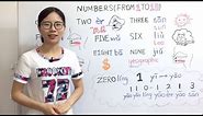How to Count to 10 in Mandarin Chinese | Beginner Lesson 3 | HSK 1