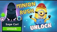 Minion Rush New Minion Sage Carl Unlock and Upgrade Costume gameplay walkthrough android ios