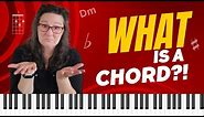 What is a chord? How to Play Chords on Piano for Beginners (Piano Tutorial) Key of C.