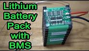 How to Build a 3s 18650 Lithium Battery Pack w/ BMS Tesla Power Wall fixed music