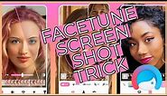 How To Use Screenshot Trick on Facetune 2023?