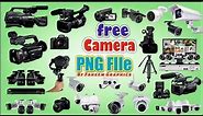 Camera PNG HD Images Free Download || Goprop Camera png Data free || by Faheem Graphics