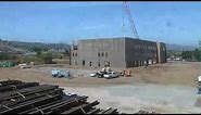 Time Lapse: Tilt-Up of Walls at New Sharp Rees-Stealy Santee Medical Center in San Diego