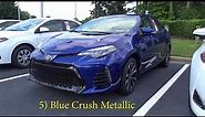 2019 Corolla (Part 1) All 9 Colors - What Color is Your Favorite?
