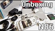 Nokia N86 8MP Unboxing 4K with all original accessories Nseries RM-484 review
