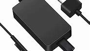 Surface Pro Charger, 65W Surface Pro 7 Pro 6 Pro 5 Pro 4 Pro 3 Power Supply Charger Fit for Microsoft Surface Book Surface Laptop 3 2 1 Surface Tablet, Surface Go 2 1, Model 1706 1800 1625 Charger