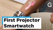 World's First Projector Smartwatch