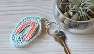 Crochet Flip Flop Keychain Tutorial