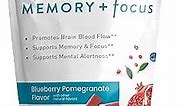 humanN SuperBeets Memory & Focus Brain Supplement Chews – Mental Alertness – Clinically Studied Nootropics, Resveratrol Plus Beet Root Powder, Blueberry Pomegranate Flavor, 30 Count