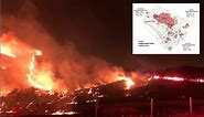 Camp Pendleton map: Where is the Marine base and how did the fire start?