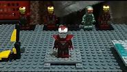 Lego iron man MK 33/Silver Centurion suit up
