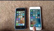 iPhone 5c Vs IPhone 6s comparison